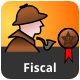 selo fiscal bronze